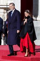 Spain Royals Welcomes German President Steinmeier - Madrid
