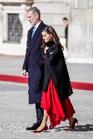 Spain Royals Welcomes German President Steinmeier - Madrid