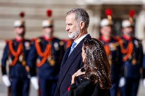 Spain Royals Welcomes German President Steinmeier - Madrid