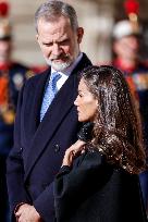 Spain Royals Welcomes German President Steinmeier - Madrid