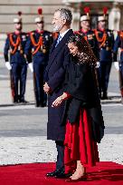 Spain Royals Welcomes German President Steinmeier - Madrid