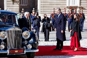 Spain Royals Welcomes German President Steinmeier - Madrid