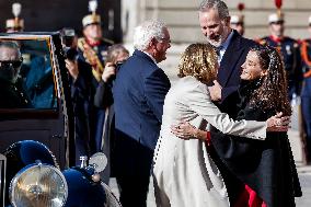 Spain Royals Welcomes German President Steinmeier - Madrid