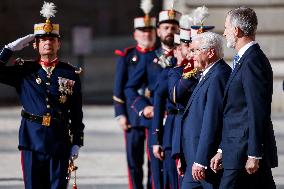 Spain Royals Welcomes German President Steinmeier - Madrid
