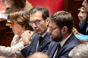 Session of Questions to The Government - Paris