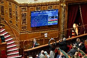 Vote Of the Social Security Finance Bill - PLFSS - Paris