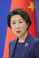 China Foreign Ministry spokeswoman