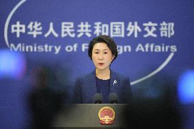 China Foreign Ministry spokeswoman