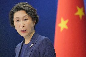 China Foreign Ministry spokeswoman