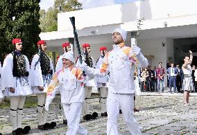 Milan-Cortina Olympic flame lightning ceremony