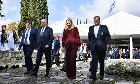 Milan-Cortina Olympic flame lightning ceremony