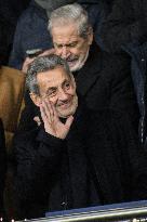 Champions League - Nicolas Sarkozy At PSG Vs Tottenham - Paris