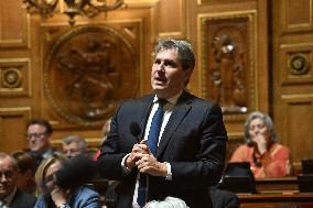 Questions To Government At The Senate - Paris