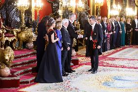 Gala Dinner For The German President - Madrid