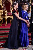 Gala Dinner For The German President - Madrid