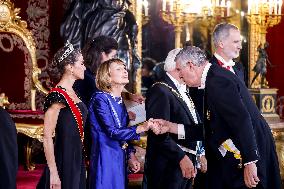 Gala Dinner For The German President - Madrid