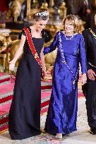 Gala Dinner For The German President - Madrid