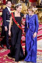 Gala Dinner For The German President - Madrid