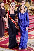 Gala Dinner For The German President - Madrid