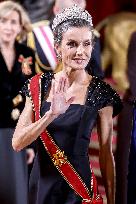 Gala Dinner For The German President - Madrid