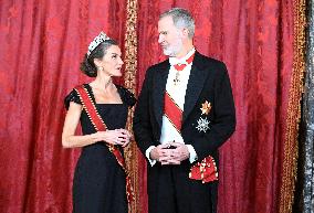 Gala Dinner For The German President - Madrid