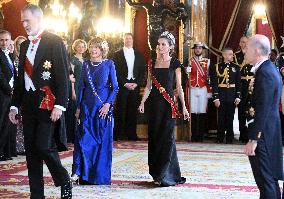 Gala Dinner For The German President - Madrid