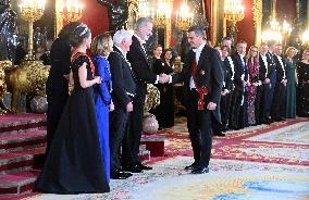 Gala Dinner For The German President - Madrid