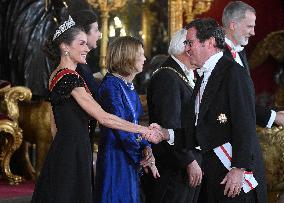 Gala Dinner For The German President - Madrid