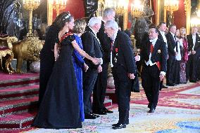 Gala Dinner For The German President - Madrid