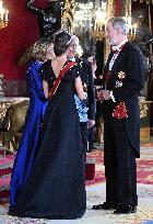 Gala Dinner For The German President - Madrid