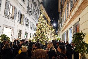 Christmas Lights and Decorations in Milan - Italy