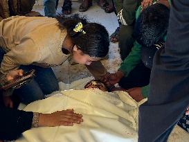 Palestinian Student Killed By Missile - Khan Younis