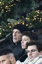 Champions League - Mathieu Kassovitz At PSG Vs Tottenham - Paris