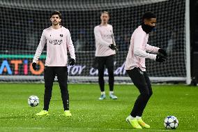 Champions League - PSG New Jersey During Training - Paris