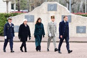 Macron Visits The 27th Mountain Infantry Brigade - Varces