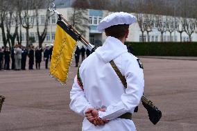 Macron Visits The 27th Mountain Infantry Brigade - Varces