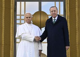 Pope Leo XIV Visit To Turkey - Day 1