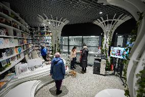 Underground Library in A Metro Station - Poland