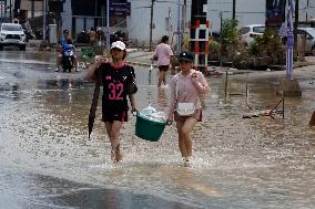 Heavy Flooding in Southern Thailand