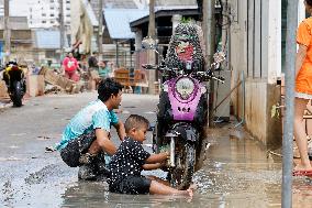 Heavy Flooding in Southern Thailand