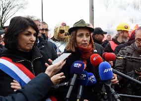 ArcelorMittal Rally in Front of the National Assembly - Paris