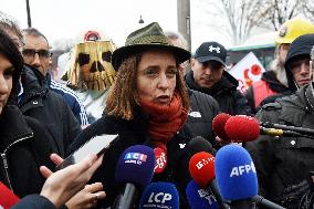 ArcelorMittal Rally in Front of the National Assembly - Paris