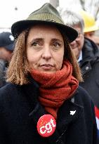 ArcelorMittal Rally in Front of the National Assembly - Paris