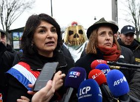 ArcelorMittal Rally in Front of the National Assembly - Paris