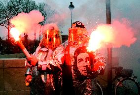 ArcelorMittal Rally in Front of the National Assembly - Paris