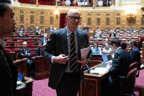 Finance Bill debate at the Senate - Paris