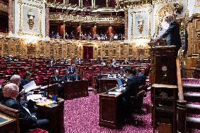 Finance Bill debate at the Senate - Paris