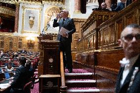 Finance Bill debate at the Senate - Paris