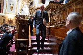 Finance Bill debate at the Senate - Paris