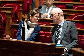 Finance Bill debate at the Senate - Paris